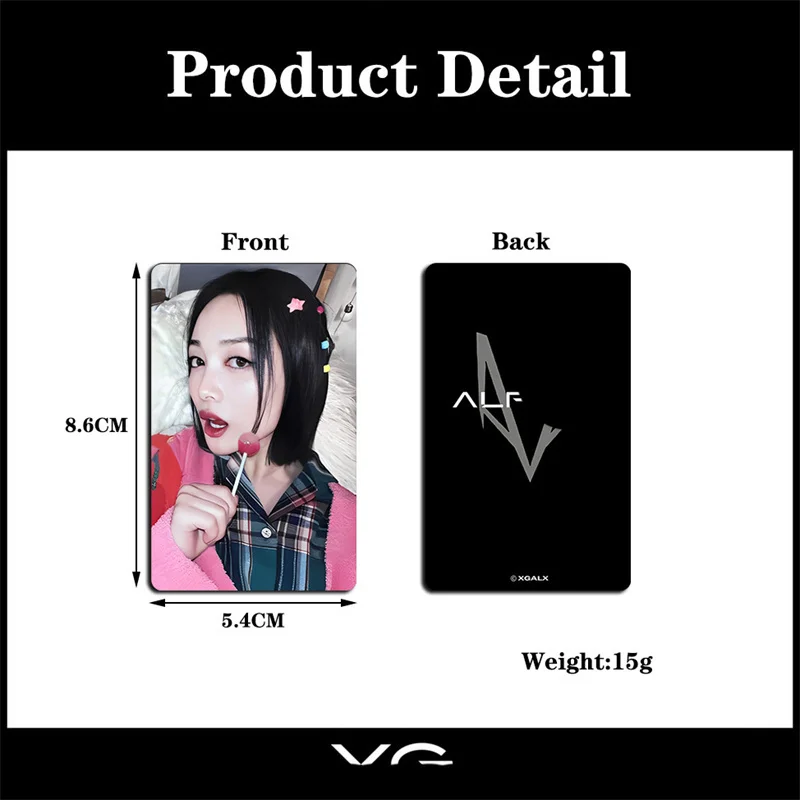 7pcs/set KPOP XG Album Shooting Star Photocard LOMO Small Card JURIN CHISA HINATA HARVEY JURIA COCONA Postcard Photo Card