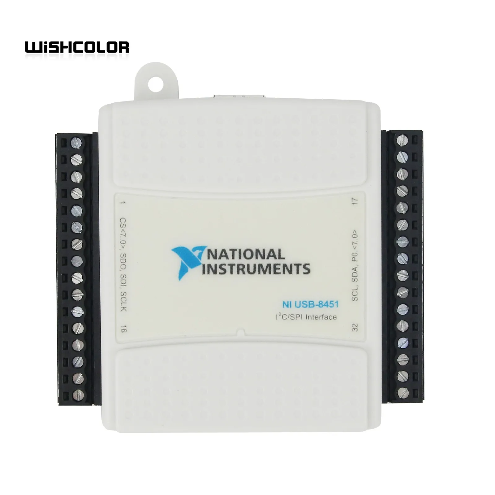 Wishcolor USB-8451 779553-01 OEM Data Acquisition Card DAQ USB w/ Data Cable Terminal I2C SPI Interface for NI