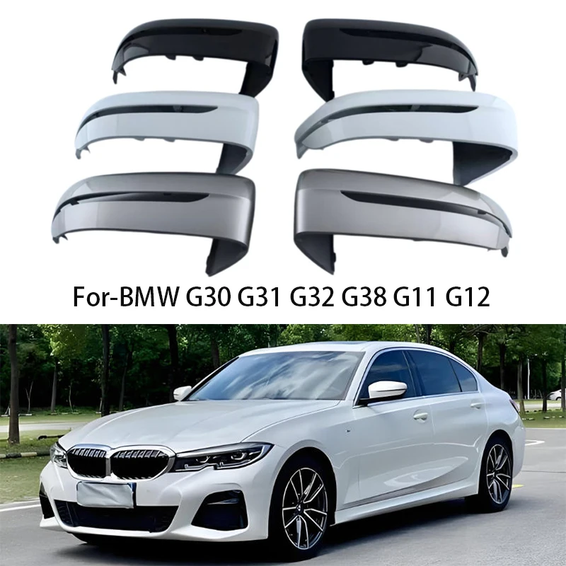 

Car Accessories For-BMW G30 G31 G32 G38 G11 G12 Rearview Mirror Cover Reverse Mirror Shell Case Shell Housing