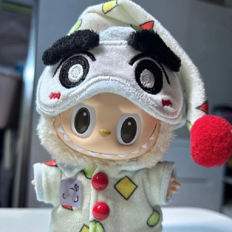 첫 번째, 두 번째, 세 번째 세대의 래브라도 인형용 옷만 있고 인형은 없습니다. 17cm 귀여운 만화 잠옷으로 옷을 입혀주세요.