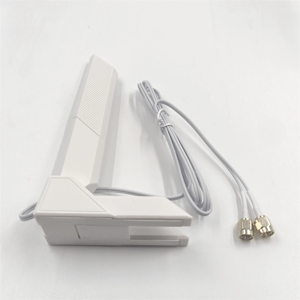 External WiFi 7 Tri-Band Antenna 2.4G 5.8G 6GHz Magnetic Base Replacement Antenna for PC Desktop Computer Asus Rog Strix RP-SMA