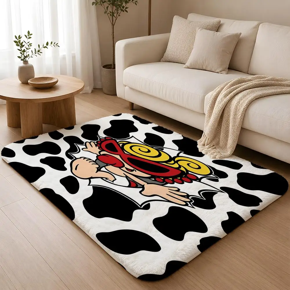 Cute H-H-HystericS M-Mini Floor Mat Flannel Rug Non Slip Absorbent Soft Washable For Entryway Hallway Bathroom Kitchen Decor