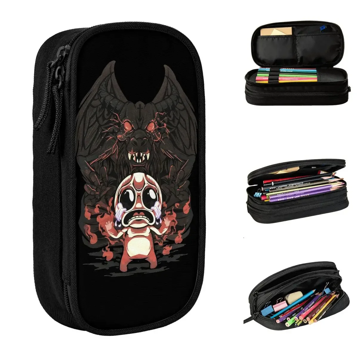 

The Binding Of Isaac Four Souls Pencil Cases Pencilcases Pen Box for Student Pencil Bags Students School Gift Stationery