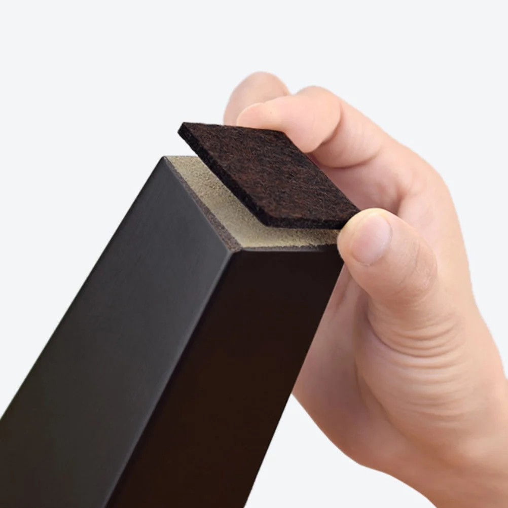 

104Pcs Chair Leg Felt Pads Thickened Non-Slip Furniture Antiskid Floor Protector Table Stool Leg Furniture Protection Pad Coffee