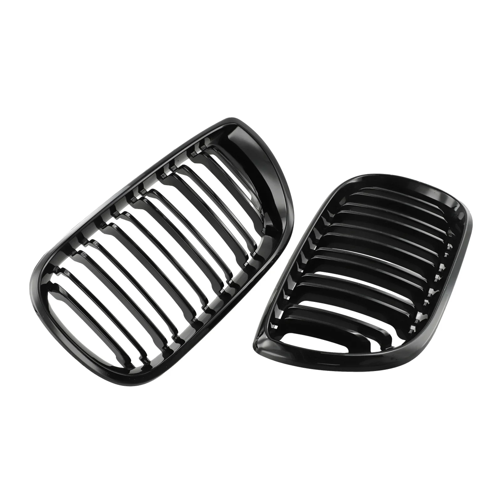 Bumper Air Intake Grille Replacement for BMW E46 Series (2002 2005) Includes OEM Part Numbers 51137064318 & 51137064317