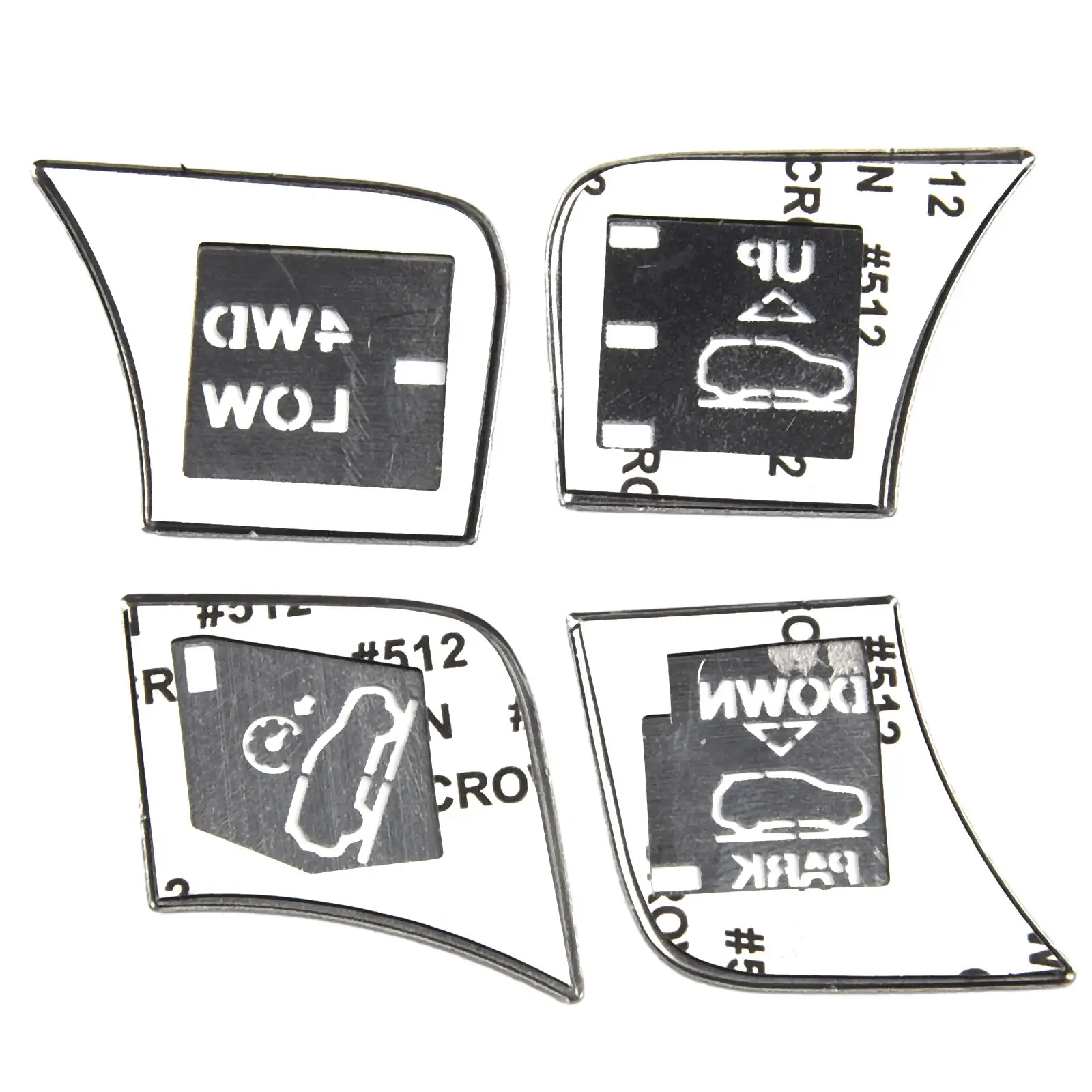 

For Jeep For Cherokee 2016+ Four Wheel Drive Control Button Cover Designed for Grand For Cherokee Models Aluminum Alloy