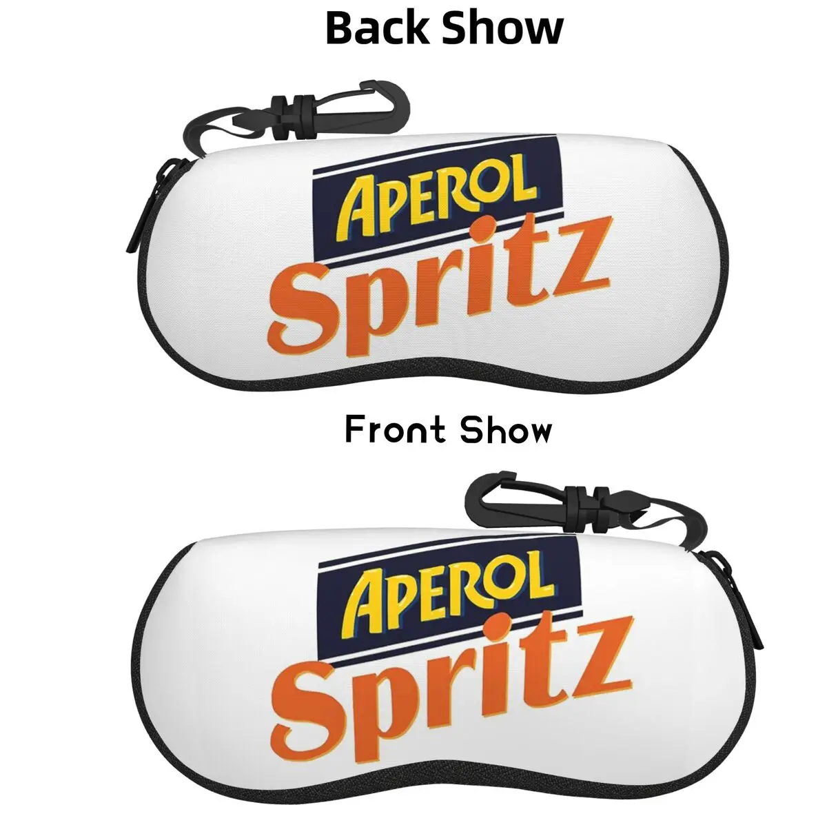 

Aperol Spritz Shell Чехол для очков Защитная коробка для солнцезащитных очков Женская и мужская мягкая сумка для очков