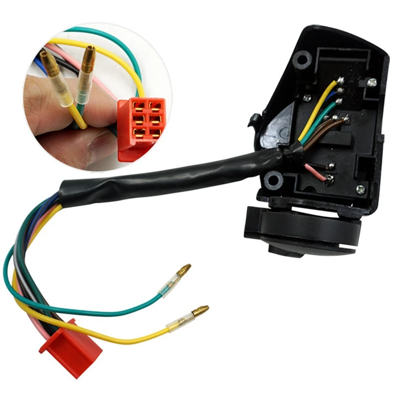 22Mm Motorcycle Switches ON/OFF Button Handlebar Ontrol Horn Turn Signal Start Switch For Yamaha MIO LC135