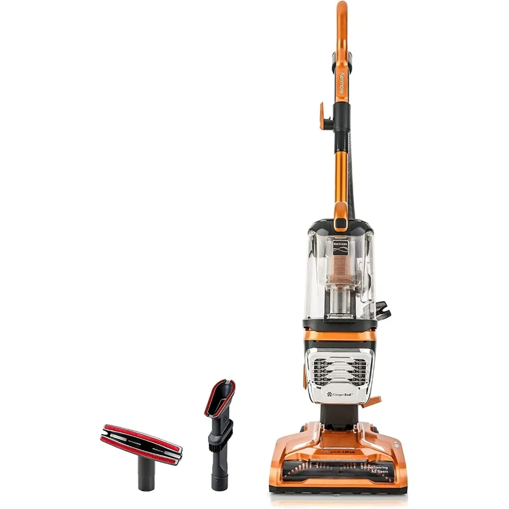 DU4080 Featherlite Lift-Up Bagless Upright Vacuum 2-Motor Power Suction Lightweight Carpet Cleaner with HEPA Filter