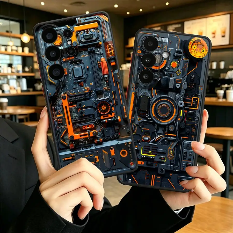 Case for Samsung Galaxy S26 S23 FE Note 20 Ultra 10+ S20 FE S21 S25 Ultra S24 Plus S22 Funda Back Phone Cover Creative Patterns
