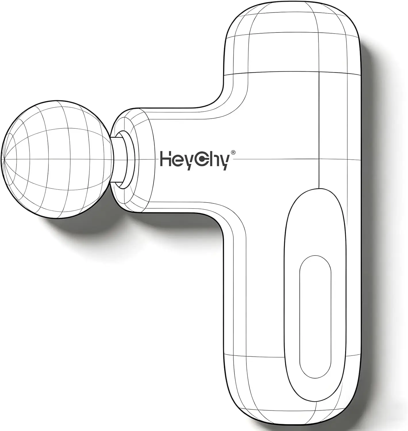 

Super Mini Percussion Massage Gun with Heat, Deep Tissue Muscle Relaxer, Portable & USB-C Charging