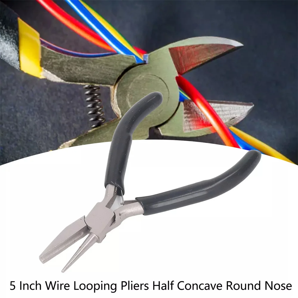 5 Inch Wire Looping Pliers Round Nose Pliers Winding Tool For DIY Jewelry Making