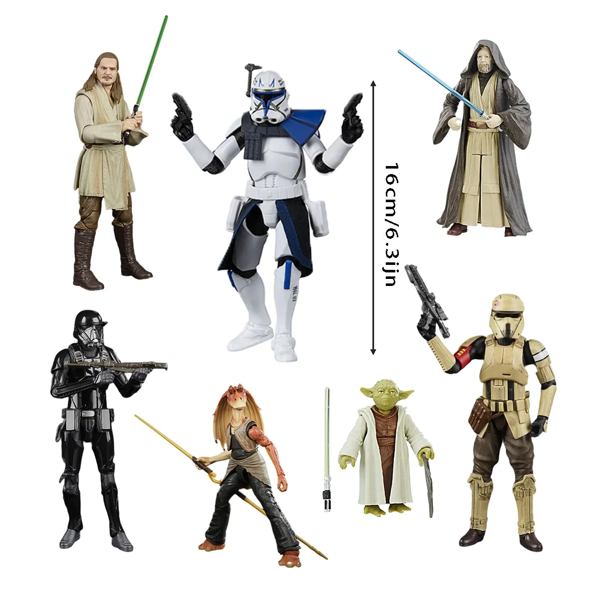 Hasbro Star Wars Original Series 3.75-inch The Force connects Obi-Wan Luc Udalay Action Figure Model Toys Hobby Gift