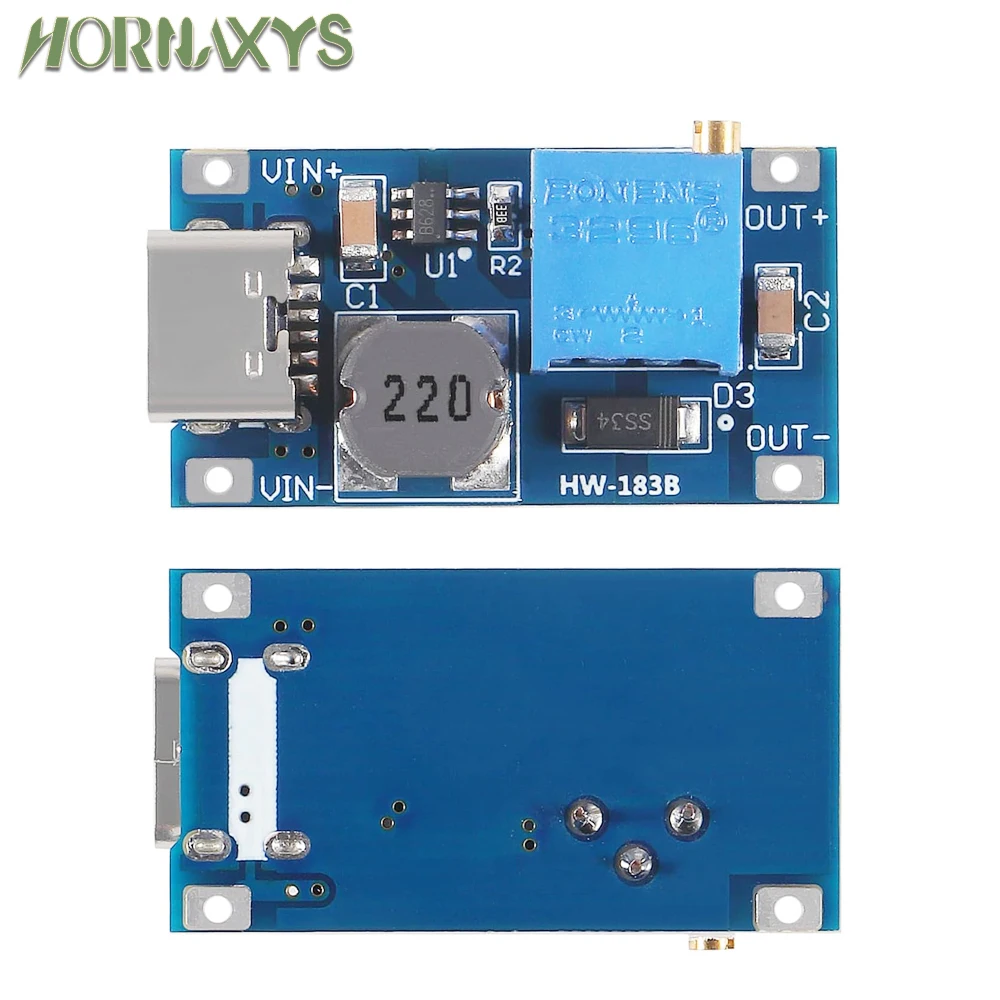 5/10PCS MT3608 DC-DC Step Up Converter Booster Power Supply Module Boost Step-up Board MAX output 28V 2A