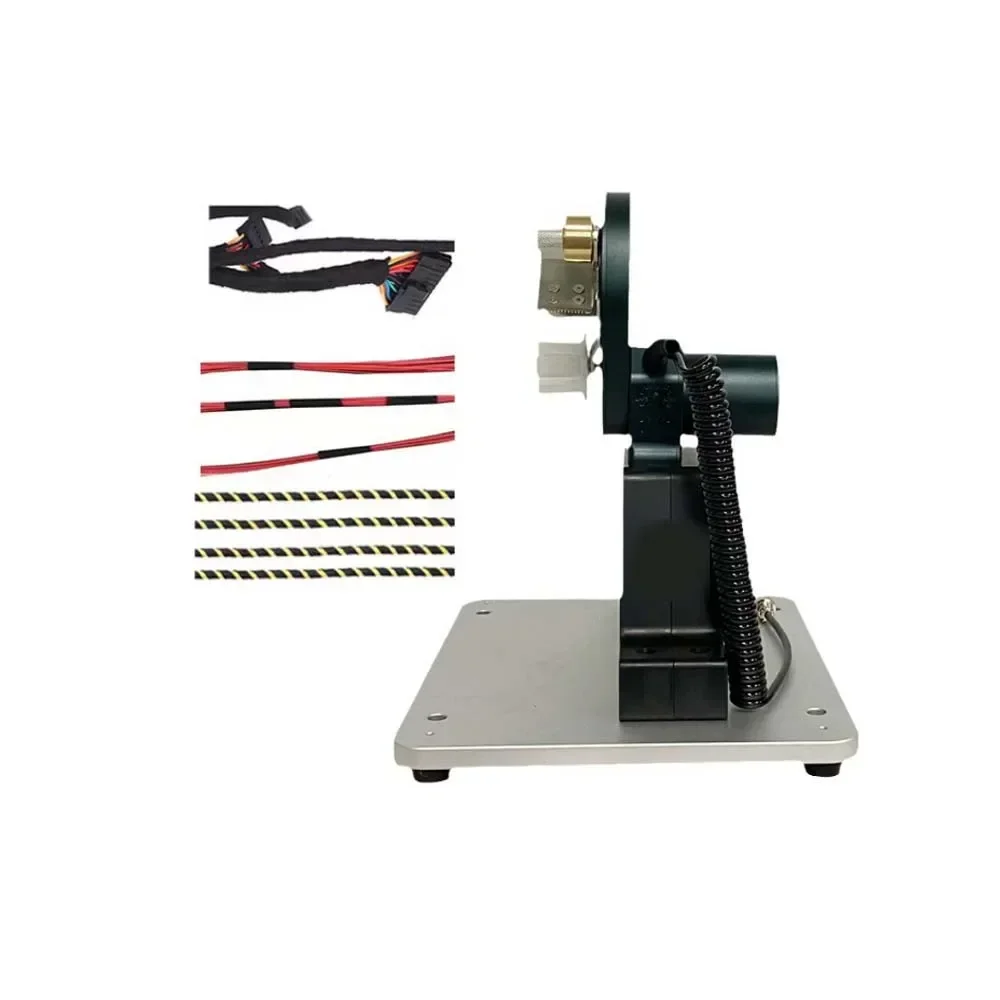 Wire Harness Wrapping Equiment Electric Cables Bundling Machine Desktop Multi Point Adhesive Tape Winding Machine