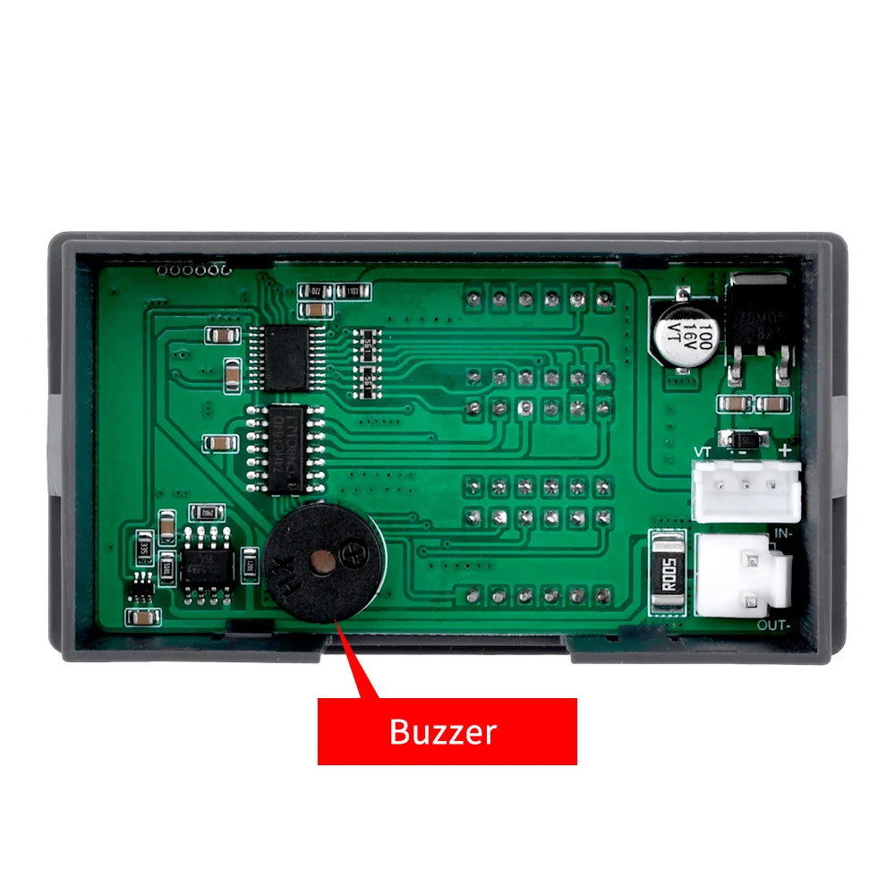 1000W 4 Digitale Hoge Precisie Voltmeter Ampèremeter Wattmeter Tester Detector Dc 100V 10a Lcd Display Spanningsstroom Vermogensmeter