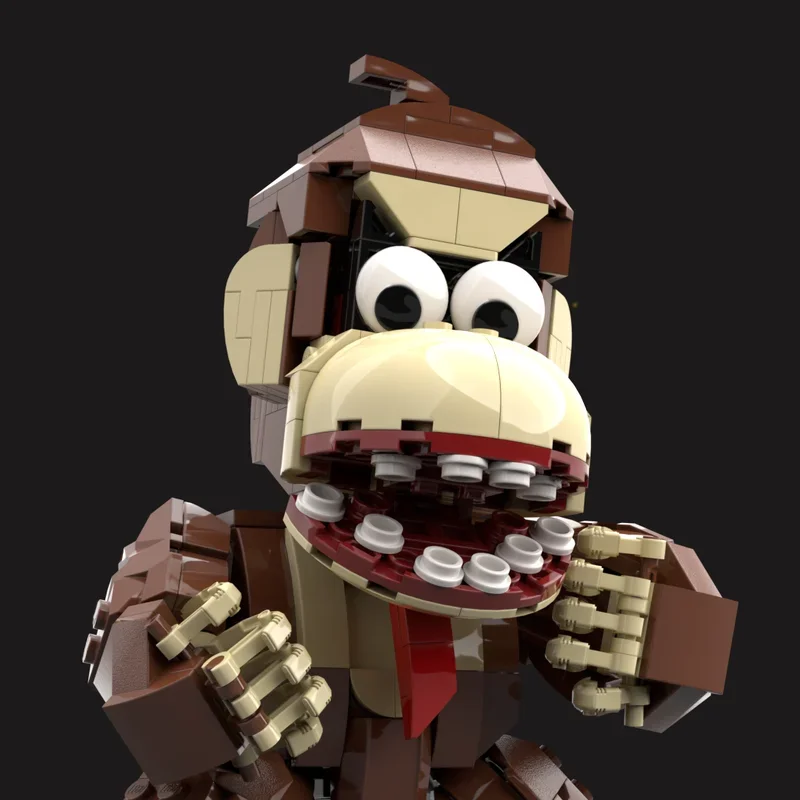 

293PCS DONKEY KONG Educational DIY super marioese Moc Building Blocks Creative Construction Toy Holiday Gift
