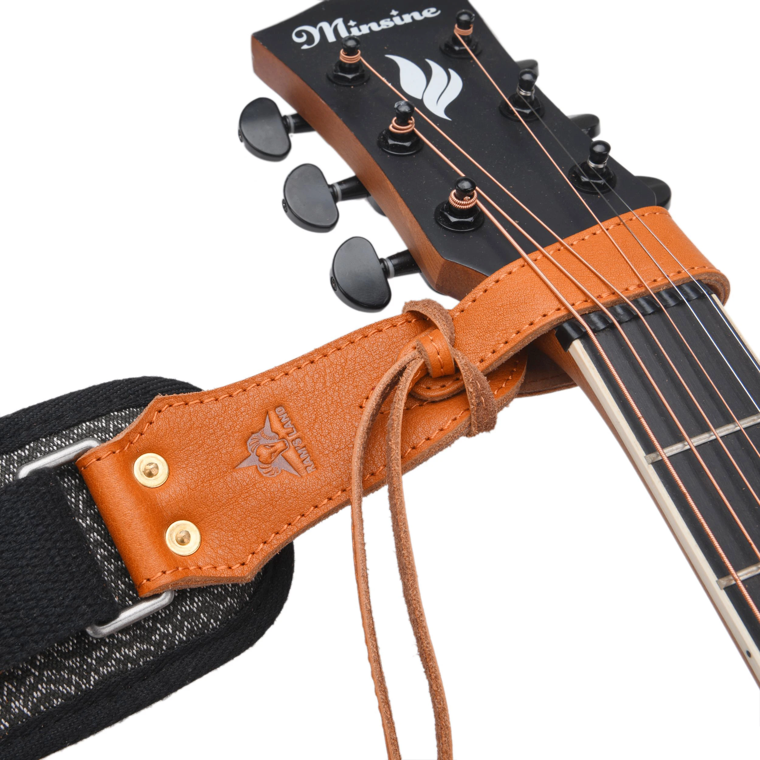 Leather Guitar Strap 3