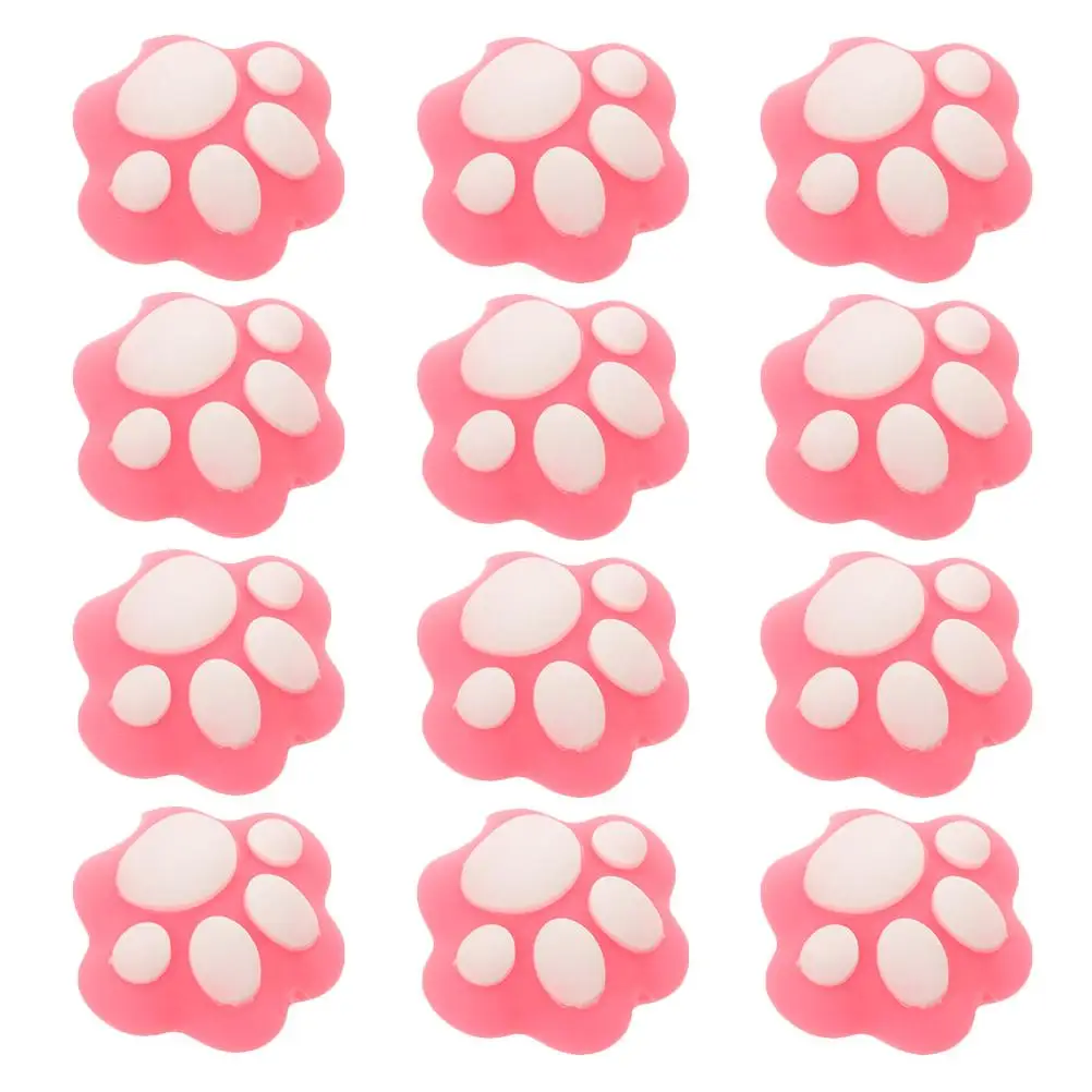 

12 Pcs Cap Extender Animal Pencil Toppers Mini Eraser Tops Silicone Bag Charms Silica Gel for Kids Bulk