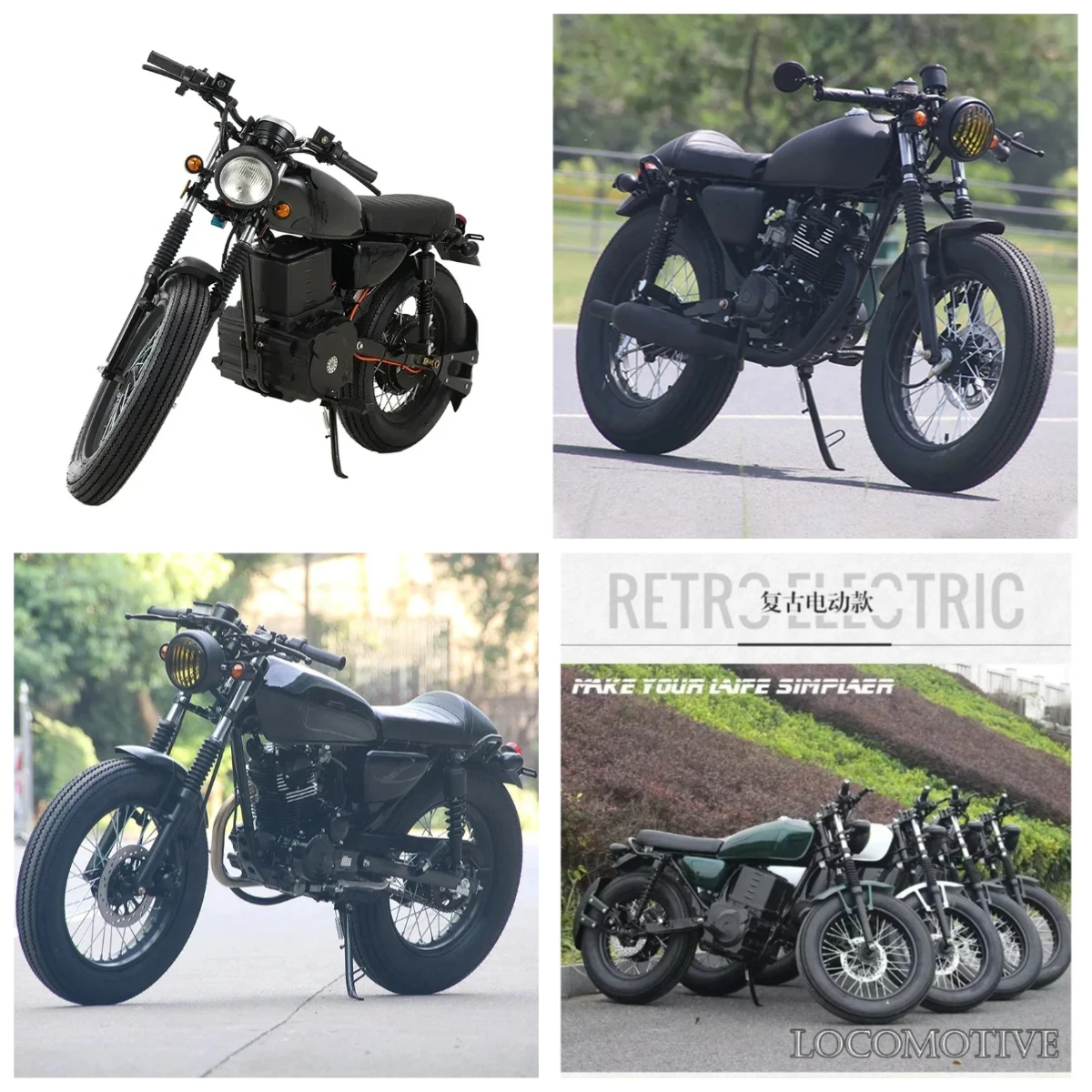 

STLF Luyuan мотоцикл 72v 2000w мотоцикл электрический спортивный электровелосипед 17 дюймов 50ah для взрослых электрический мопед внедорожный ретро электрический