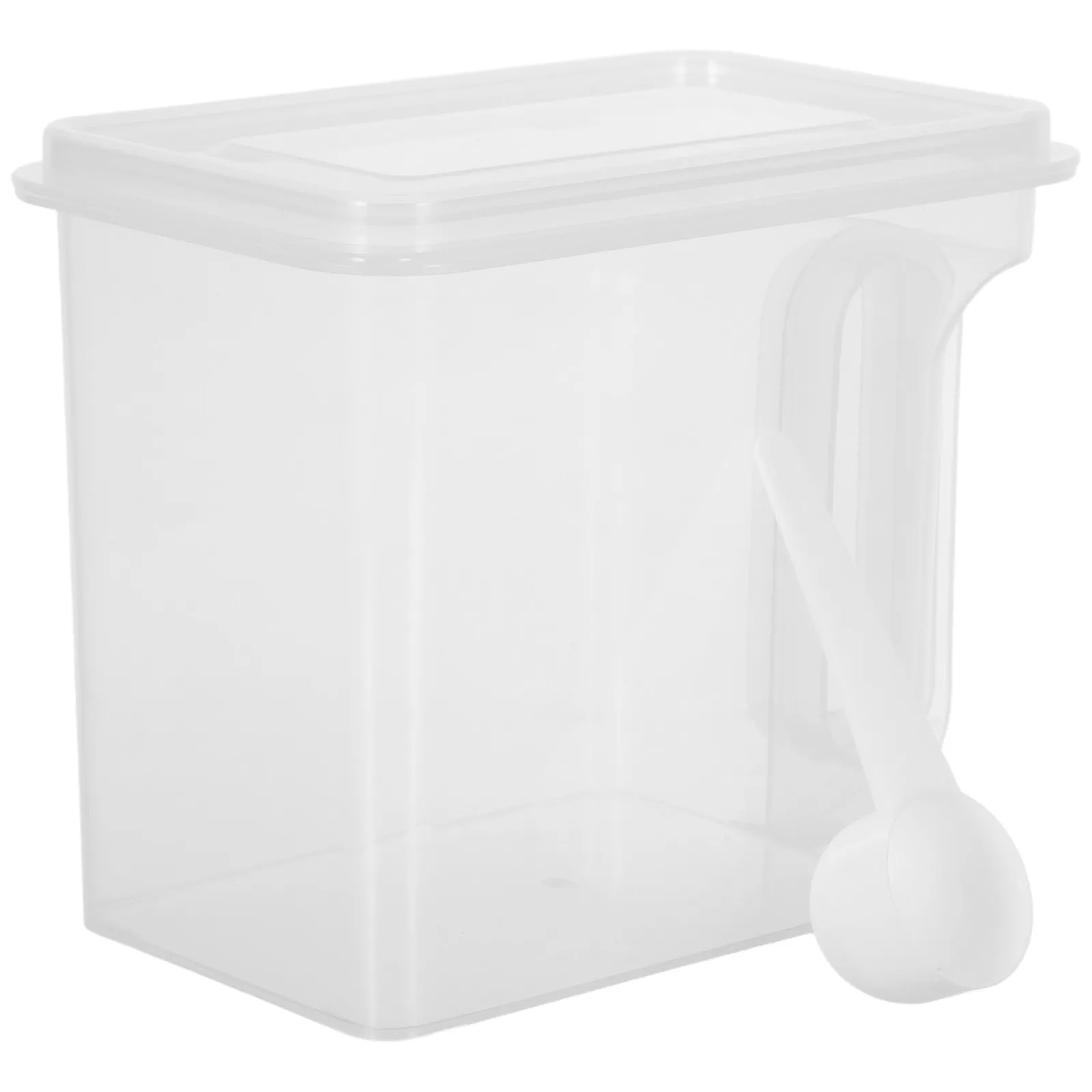 Plastic Laundry Detergent Storage Container Airtight Lid for Powder Detergent Baking Soda Home Organization view 3