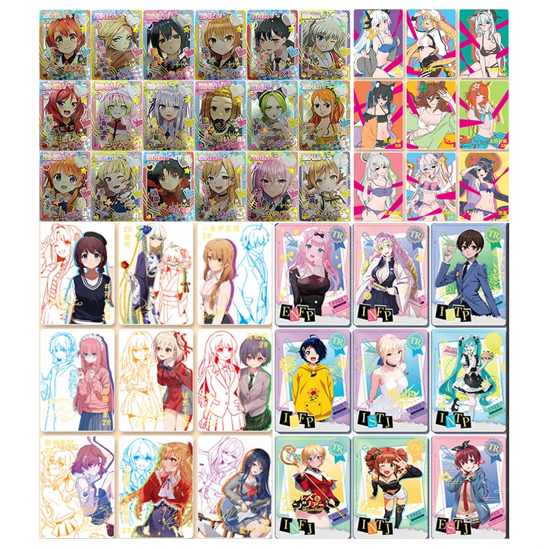 

Коллекционные карточки Anime Goddess Story 5M09 5M10 BHR ZR XR TR: Китагава Марин, Рем. Подарки на Рождество и День рождения, детские игрушки.