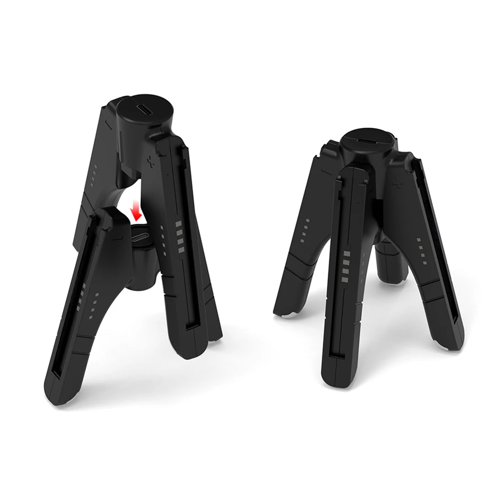 4 In 1 Vreugde-Con Charger Grip Voor Nintendo Switch Ns/Schakelaar Oled Ontroller Lader Led Indicator Opladen dock Station Handvat Grip