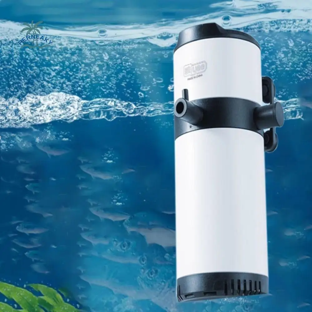 

Silent Fish Tank Submersible Filter Removable Plastic Fish Stool Filter Collector Water Circulation 8/12/18/25W Oxygenation Pump