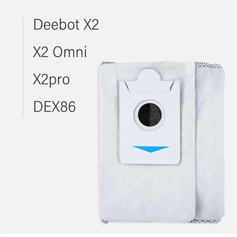 Replacement Parts Fit For Ecovacs Deebot X2, X2 Omni, X2pro, DEX86 Vacuum Cleaner, Dust Bag, Mop Pads, Brushes, Filter