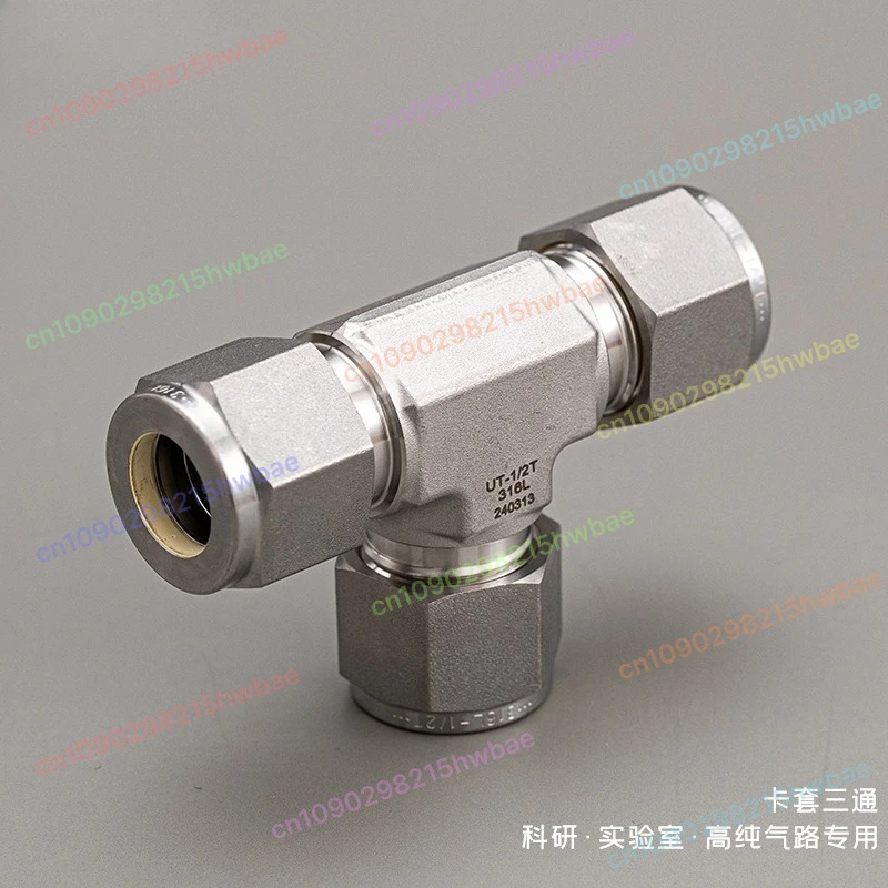 

Тройник с двойным наконечником из нержавеющей стали 316L серии UT, конверсионное соединение наконечника может заменить импортное