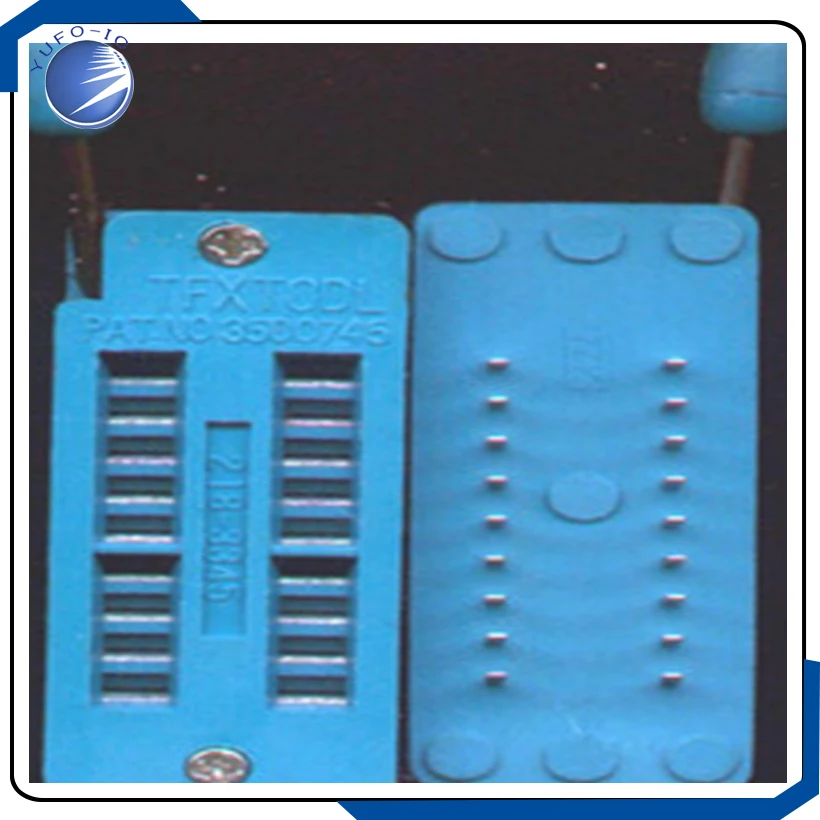 2PCS/LOT  18P lock block, IC block socket seat  Socket Connector