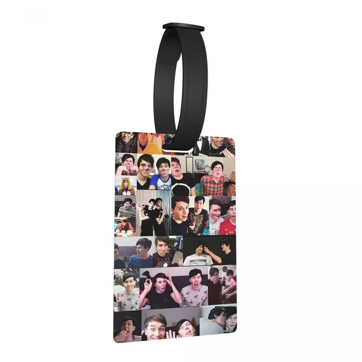 ¡Dan y filá! Etiquetas de equipaje Accesorios para maletas Viajes Lindo equipaje Etiqueta de embarque Portaetiquetas ID Nombre Dirección