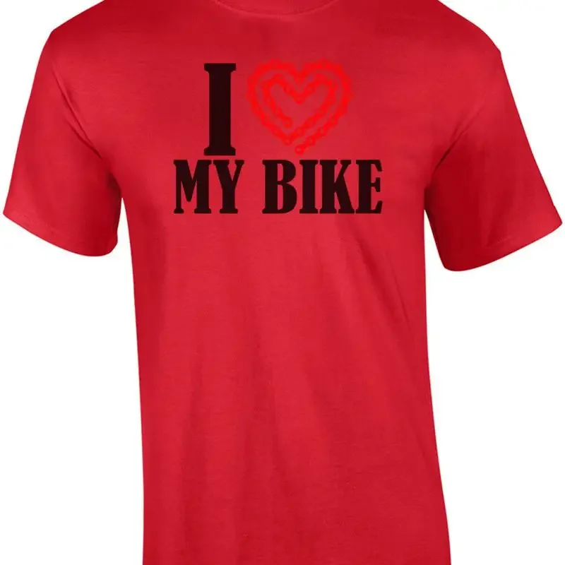 Ich liebe mein Fahrrad – T-Shirt