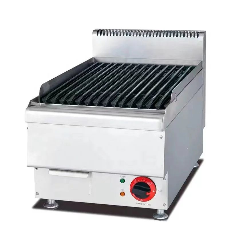 

Teppanyaki Hibachi Multi Function BBQ Machine Electric Stainless Steel Gas Style Counter Top Lava Stone Grill Barbecue Grill