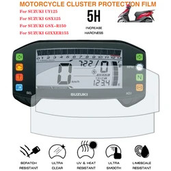 Motorcycle Cluster Scratch Protection Film Screen Protector For Suzuki GSXR 150 UY125 UY 125 Swing GSX125 GIXXER 155 GIXXER155