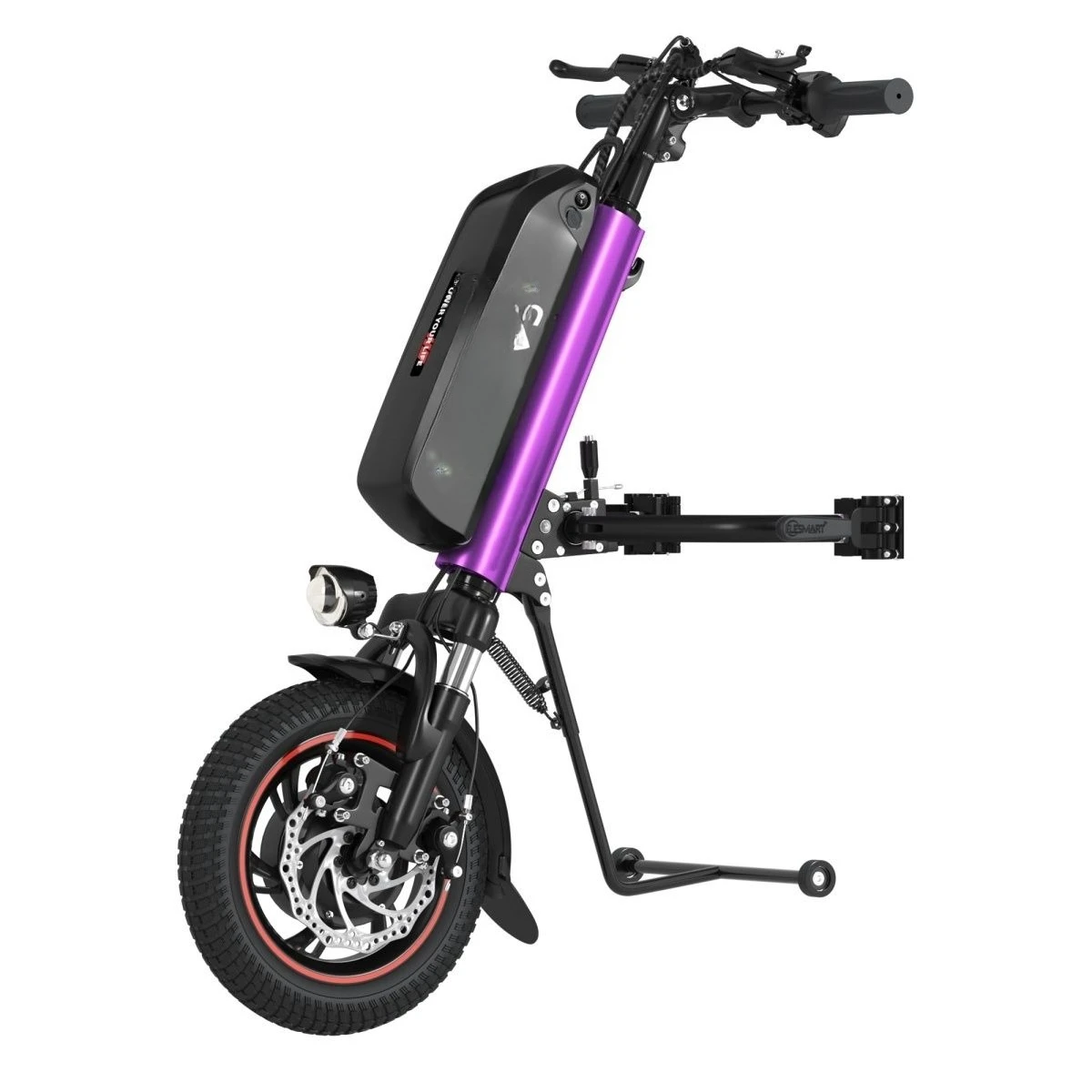 Three-wheeled electric vehicle disabled car lightweight folding aluminum alloy moped