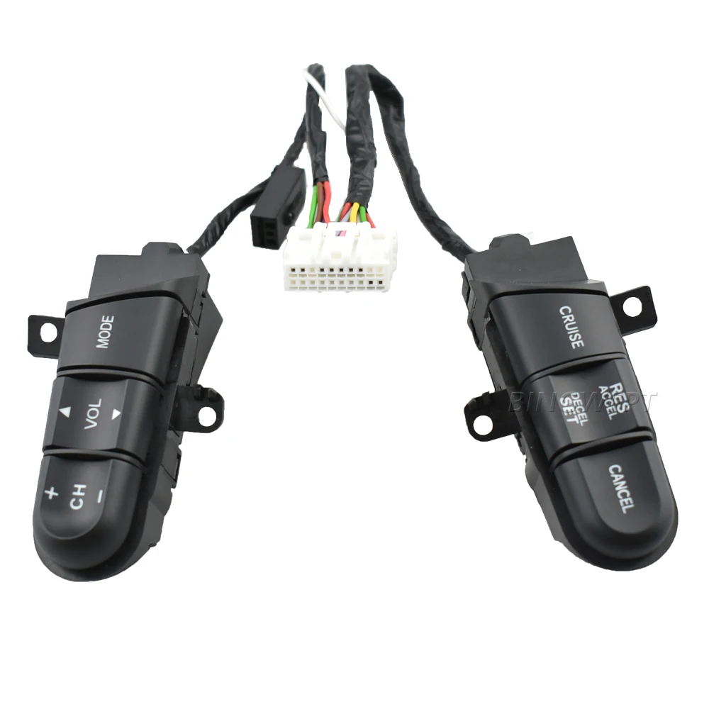 NEW Steering Wheel Switches buttons For Honda 08-13 fit 09-14 City 06-11 Civic Switch Button 36770-SNA-A12