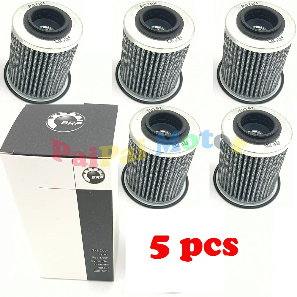 5 PCS For Seadoo Spark GTI GTS Oil Filter 420956124 For Can am maverick x3 XRS Ski-Doo LE SE Sport 600 900