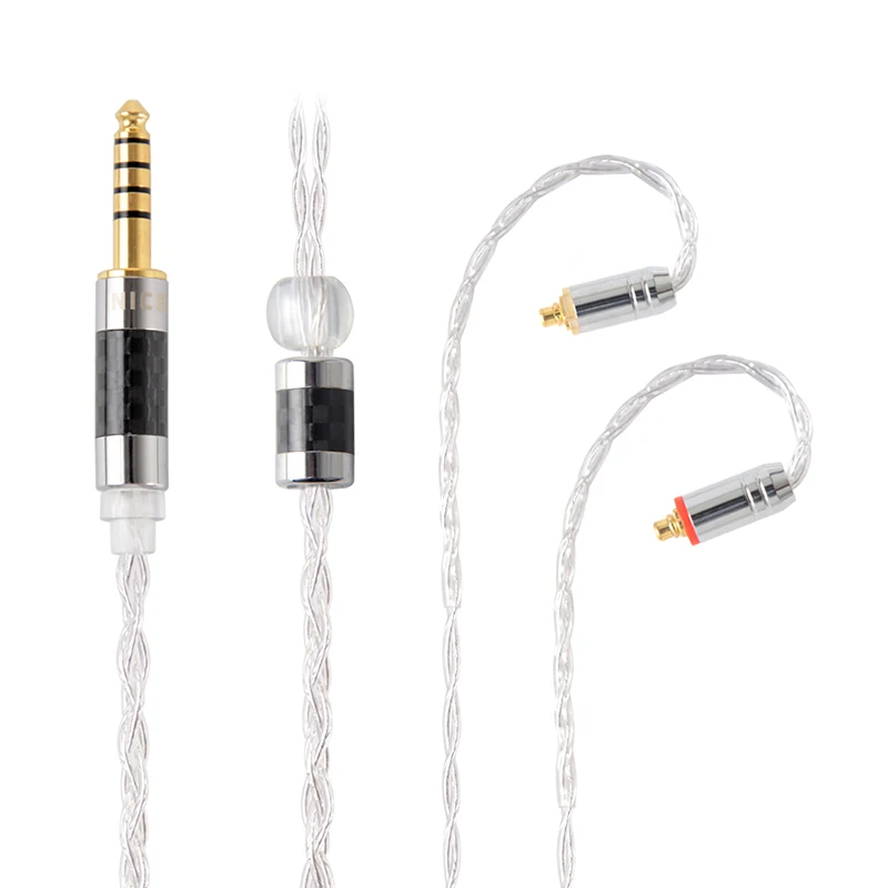 NICEHCK LitzPS HiFi IEM Replace Wire 4N Litz Pure Silver Earphone