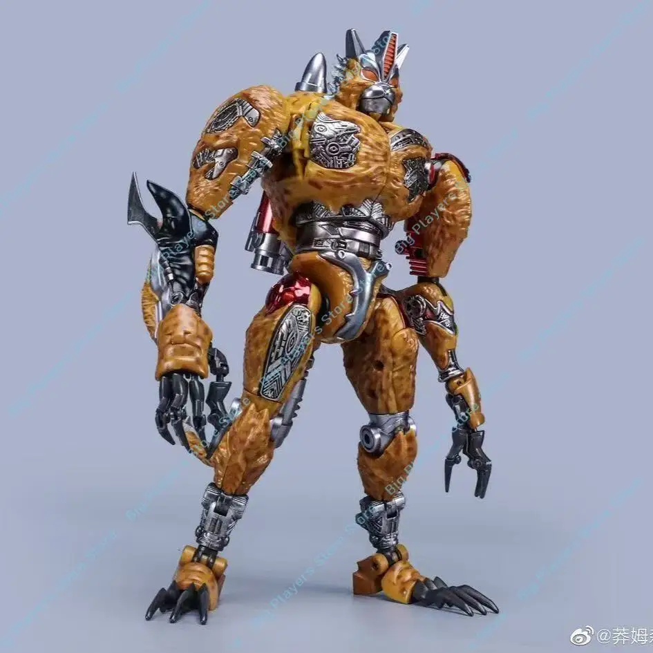 

BWM-09 The Third Generation of Yellow Leopard, Beastman, Super Warrior, Toy, Deformation Model