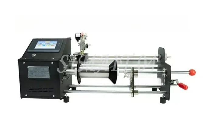 Unmanned Aerial Vehicle Fiber Winding Machine with Single-sided Layer and Horn Axis Parallel Winding Cable