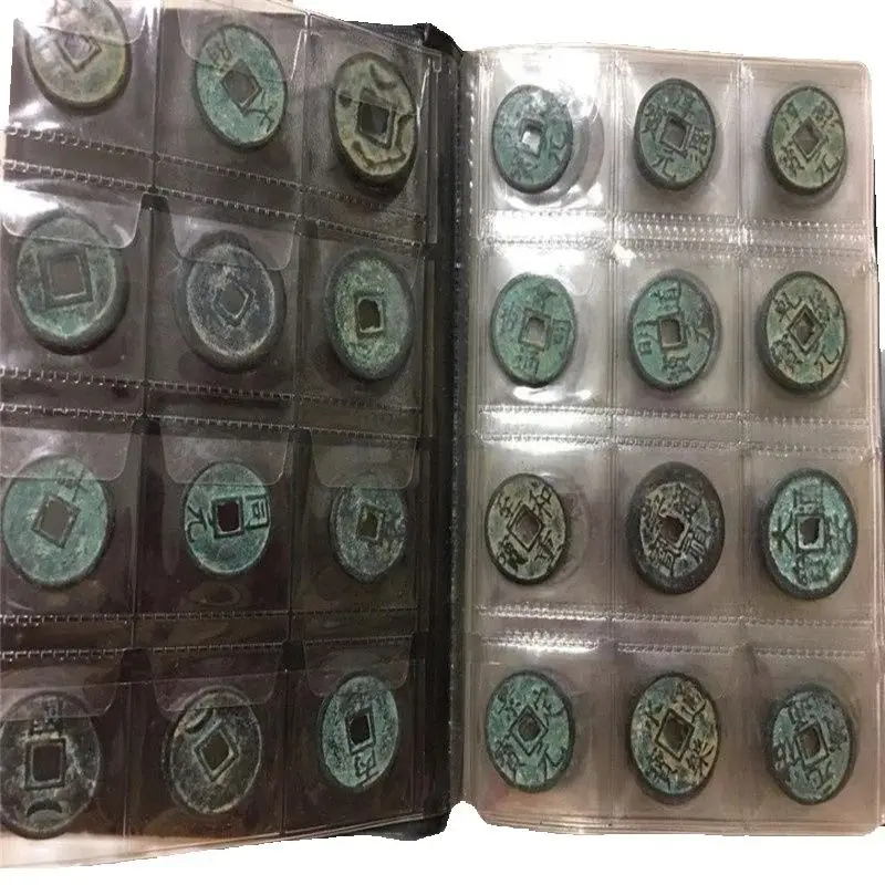 

China Old Copper Coin Collection Set, 120 Pcs