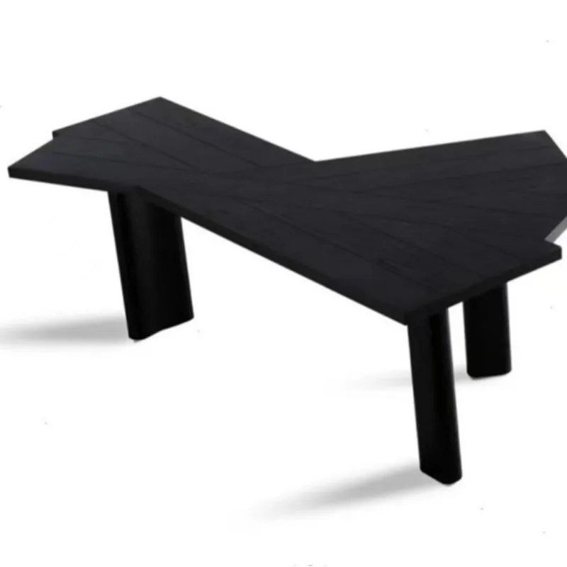 

Modern simple office solid wood computer desk