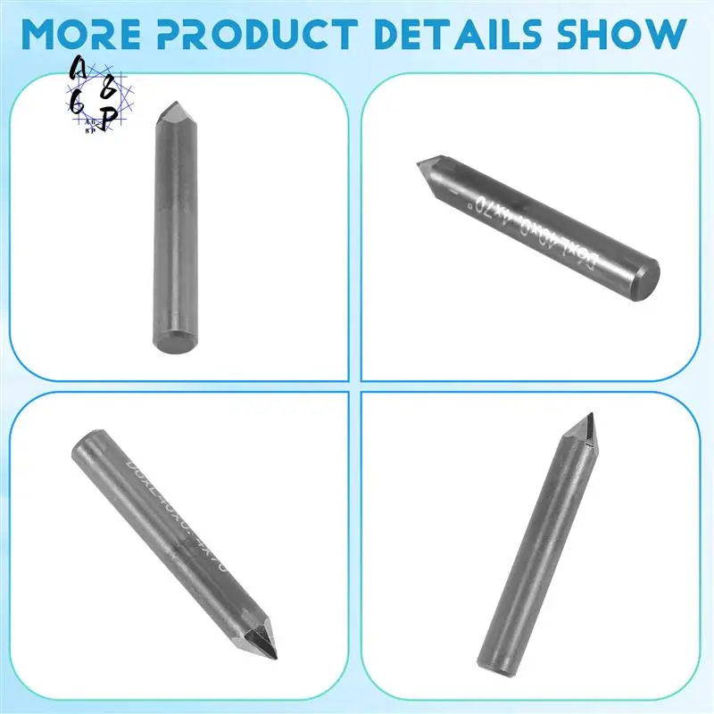 

A68P-PCD Алмазные гравировальные насадки, гравер, инструменты для резьбы с ЧПУ, карбидная фреза по камню на граните, мрамор