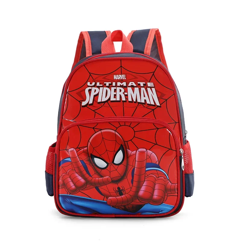 Disney Spiderman Children\'s Kindergarten Bags Boy\'s Backpack 3--6 Years Old Girl Child Bag Baby Cartoon Children\'s Backpack Tide