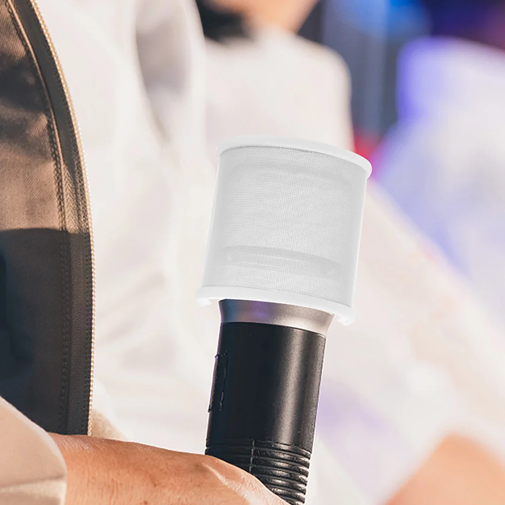 

2Pcs U Shaped Microphone Windscreen Cover Handheld Mic Pop Filter Shield Professional Mic Windshield for Live Broadcast