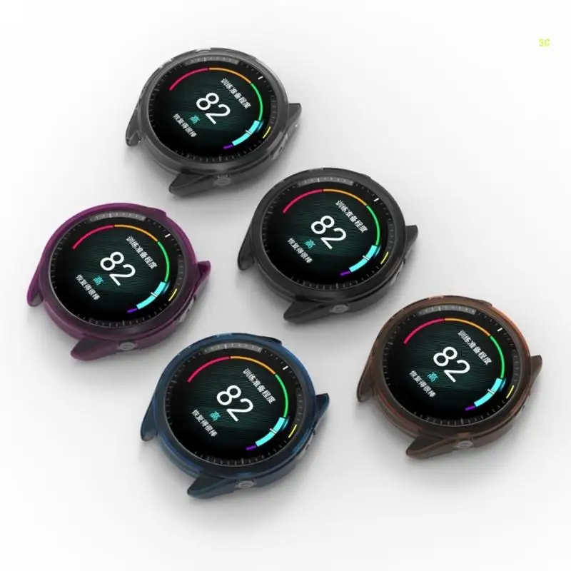 กันกระแทกป้องกันหน้าจอสำหรับ Garmin-Forerunner 965 Housing Antiscratch Dropshipping