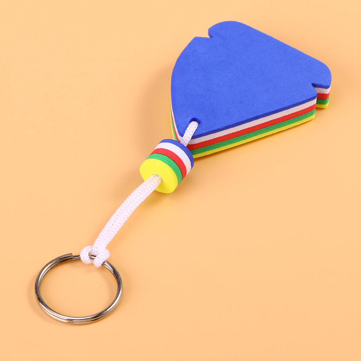 

2 шт. Eva плавающий брелок в форме парусника брелок для ключей для водных видов спорта катание на лодках рыбалка рафтинг прочный легкий портативный ключ