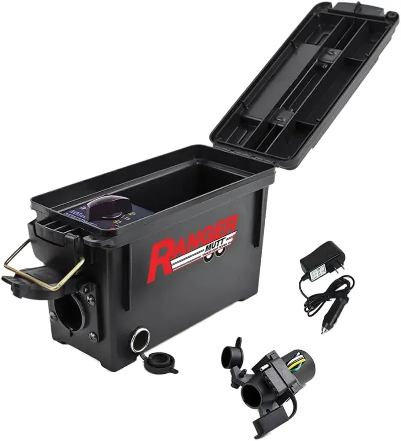 tool.home.Innovative Products of America #9101 Light Ranger MUTT (7-Way Spade Pin Style with Adapter) Trailer Tester