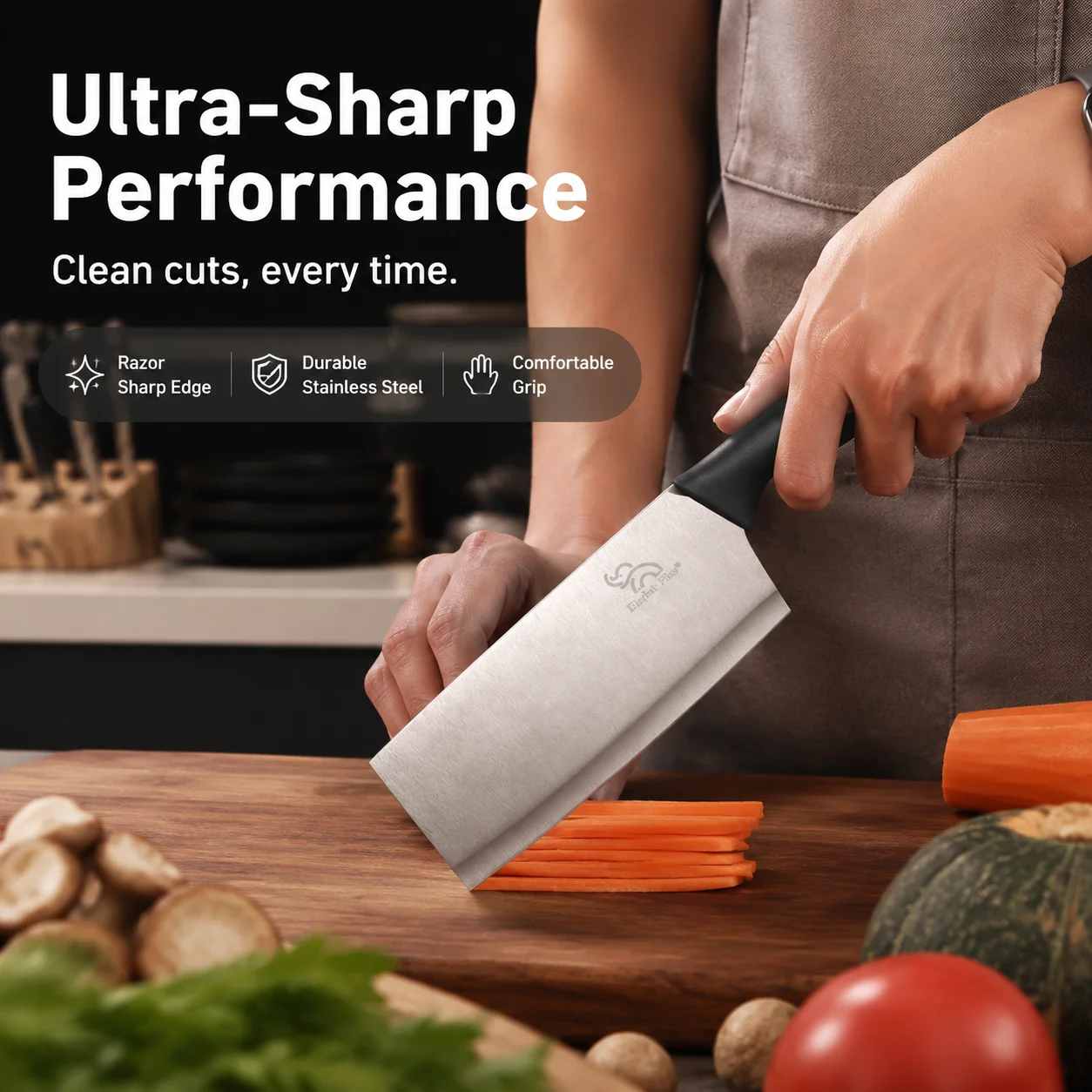 Stainless Steel Kitchen Knife 2-Piece Set Household Kitchen Knife,Fruit Knife, Slicing Knife,Melon Peeler, Complete Home Set